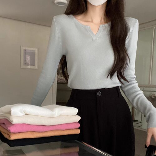 针织毛衣女2023秋季新款