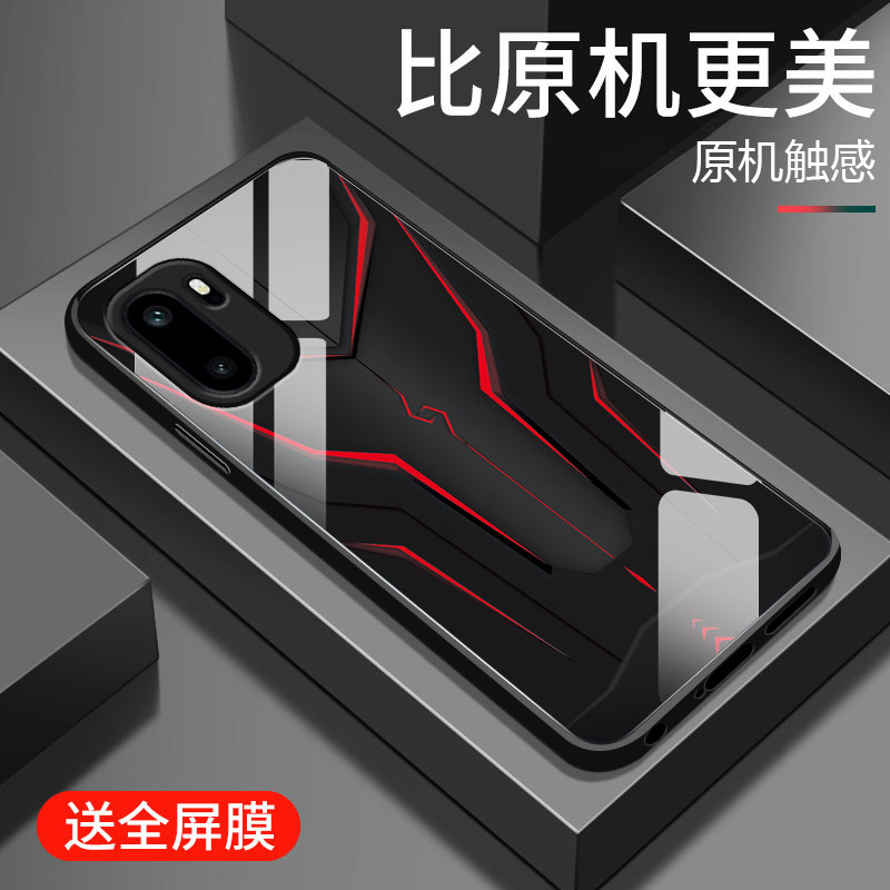 适用一加Ace6手机壳新款1+Ace6T钢化玻璃镜面保护套Ace6至尊版镜头全包防摔硬壳oneplus男士个性创意时尚机甲
