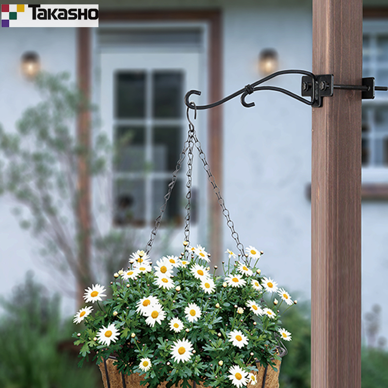 Takasho挂钩铁艺柱用/墙壁用