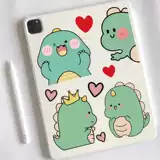 Мультяшный милый динозавр, чемодан, ноутбук, наклейка, мобильный телефон, водонепроницаемые наклейки