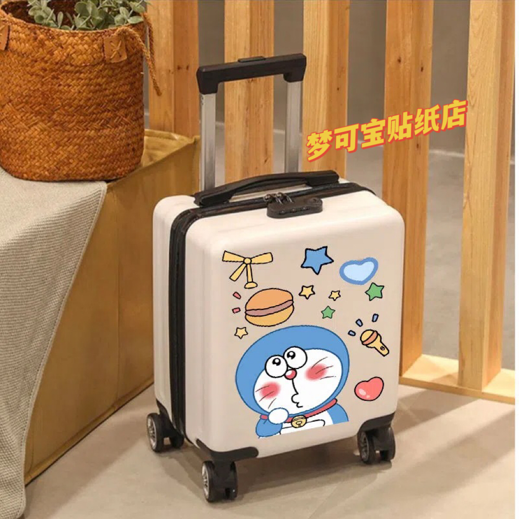 哆啦A梦笔记本电脑贴纸行李箱