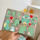 Мультяшный милый динозавр, чемодан, ноутбук, наклейка, мобильный телефон, водонепроницаемые наклейки