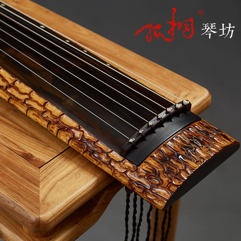 孤桐琴坊丨收藏级古琴正合式枯木龙吟七弦琴明清老杉木手工生漆