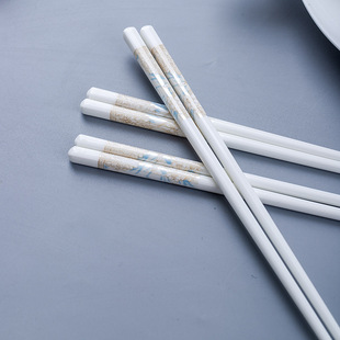防霉高级耐高温筷子轻奢健康环保筷子 景德镇家用高档新款