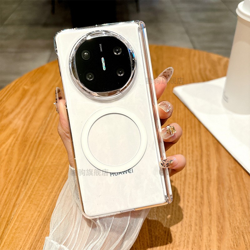 适用华为mateX6折叠屏透明壳