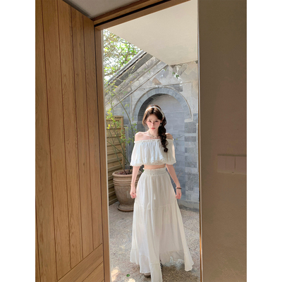 八盖pinkypiggy水洗长裙套装