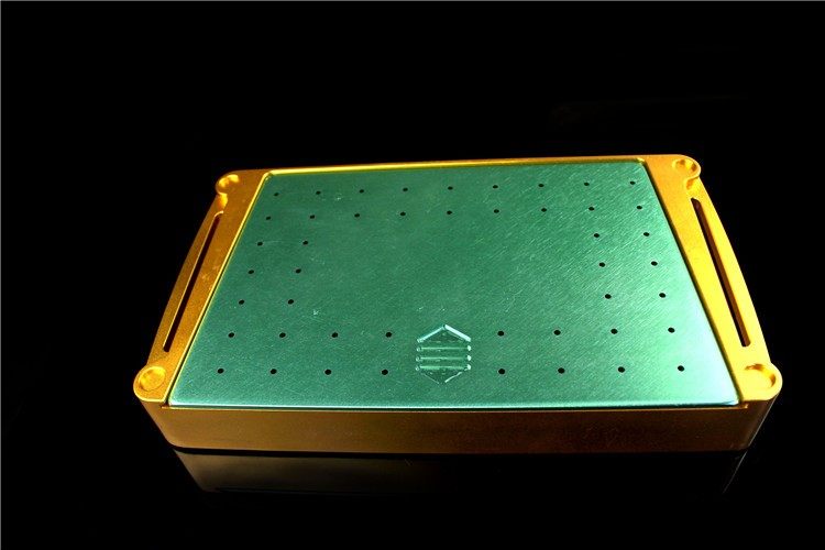 宠物 骨科器械 一体螺钉灭菌消毒植入物盒 小动物 骨钉收纳盒