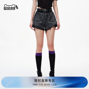 REVAN芮范奧萊夏季 酷感街頭風牛仔短褲 RN31307151 寵粉直降