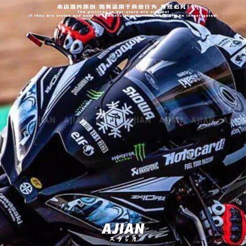 ZX-10R风挡贴纸全套防水