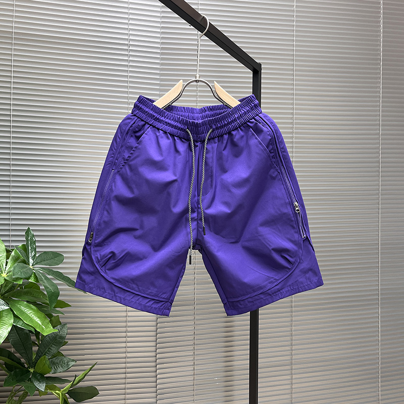 夏季男款短裤宽松拉链