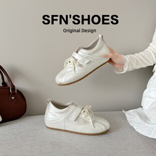 5cm内增高超火阿甘德训鞋平底系带休闲运动鞋百搭小白鞋女款板鞋