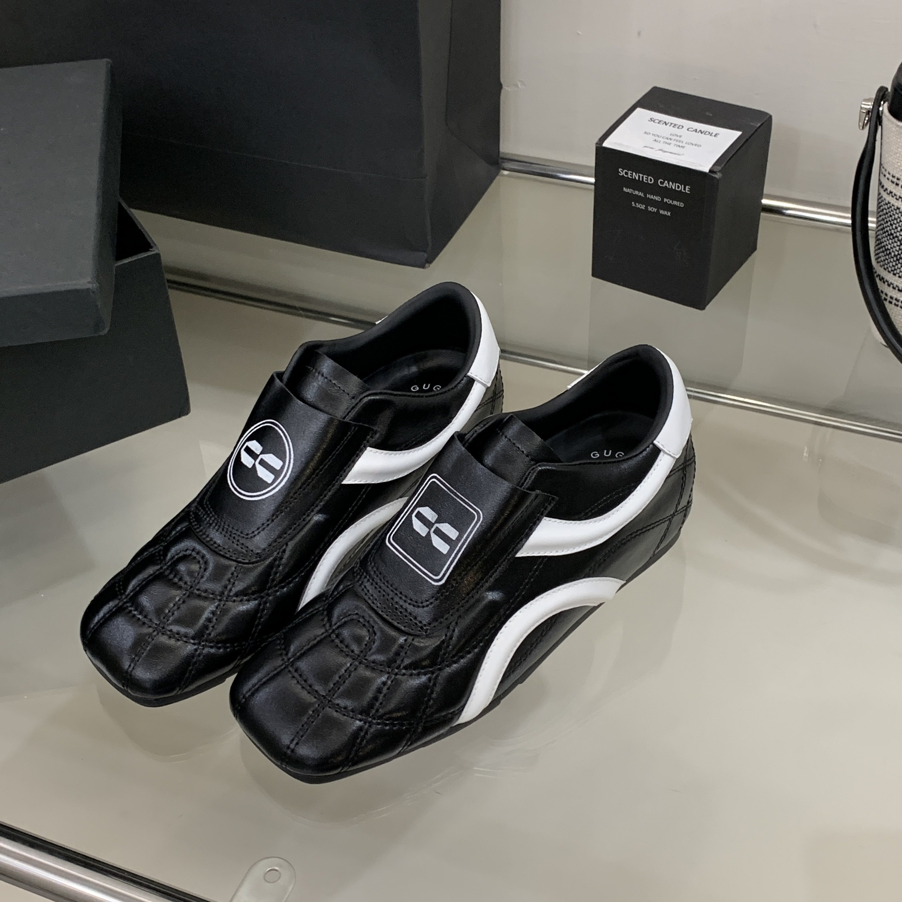 2025新款真皮复古拼色百搭德训鞋女内增高休闲运动鞋小众阿甘鞋子,女鞋,时尚休闲鞋,淘宝优惠券,粉丝福利购,淘宝优惠卷