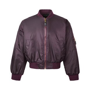 阿尔法三色红内三防bomber夹克棉服男2025秋冬ma1飞行员短宽外套