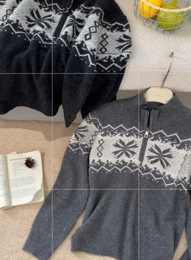 IN SEASON 设季-欧洲站2025冬装保暖毛衣DYC-97012