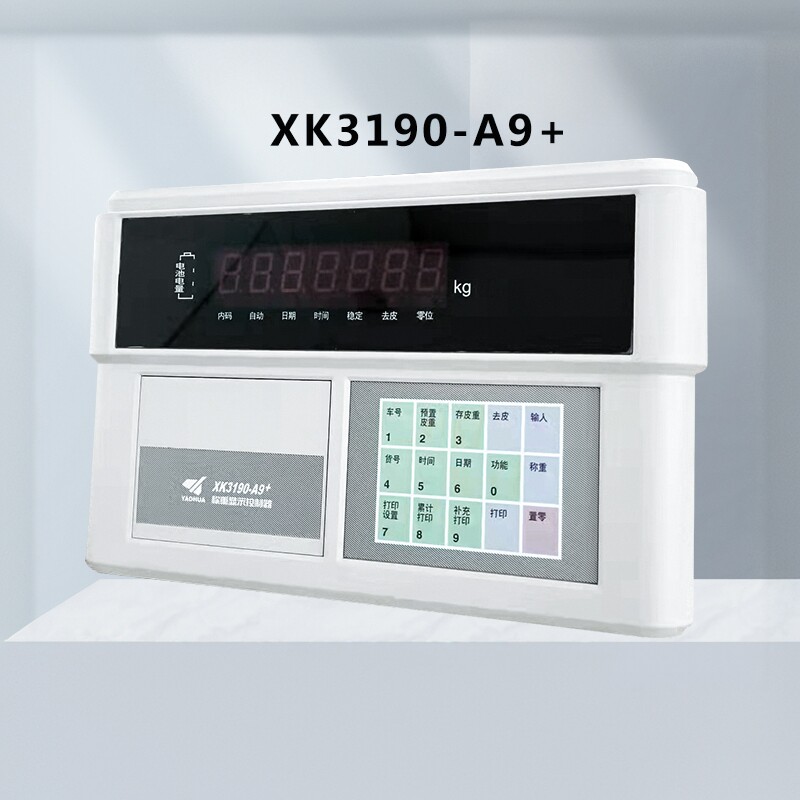 上海耀华XK3190-A9+A9P称重仪表大地磅显示器汽车衡表头打印仪表图片