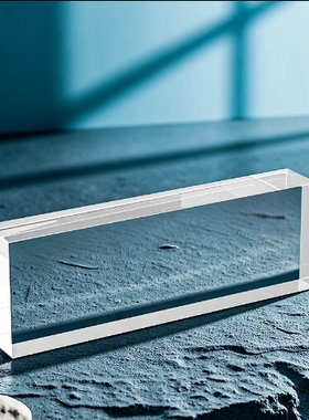 K9水晶大号方砖底座桌面摆件装饰品点缀百搭