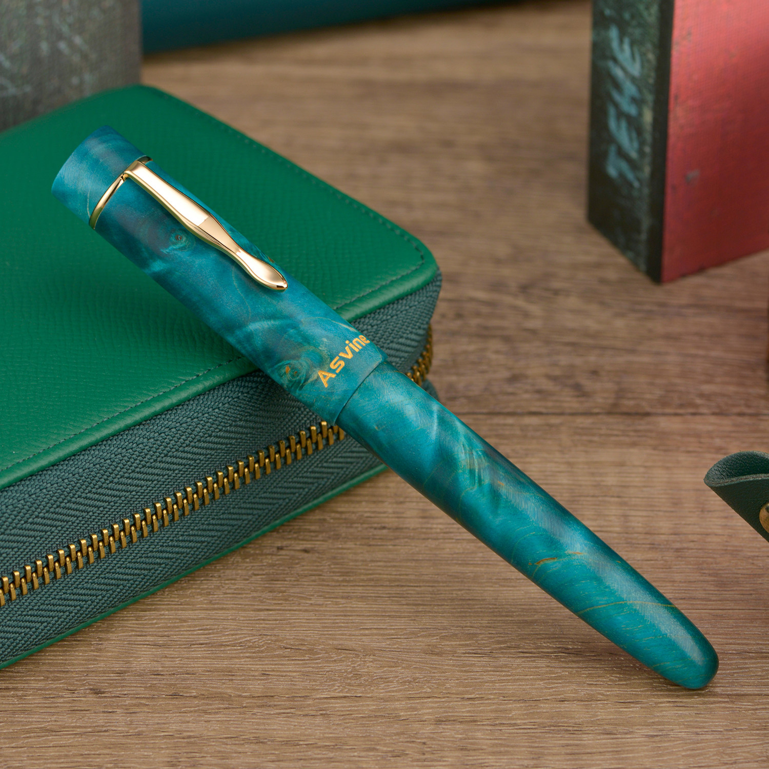 意斯华C2000稳定木钢笔40八号尖