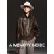Inside肌理可擦皮革 Memory 双层叠领复古做旧pu皮皮衣外套女
