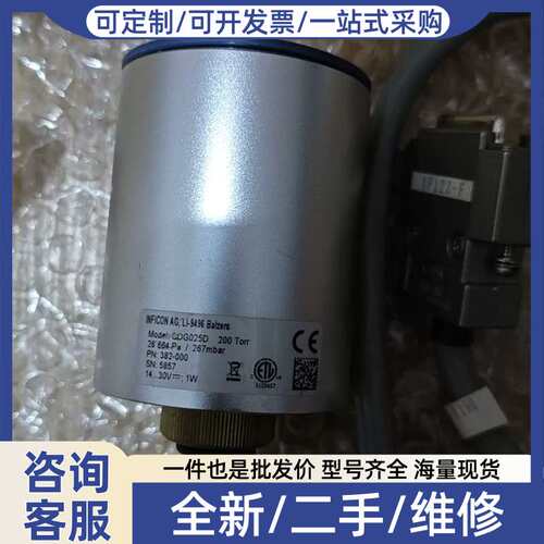 议价康真空计G025D 200Torr