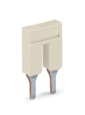 WAGO万可跨接器2插脚绝缘浅灰色2006-402