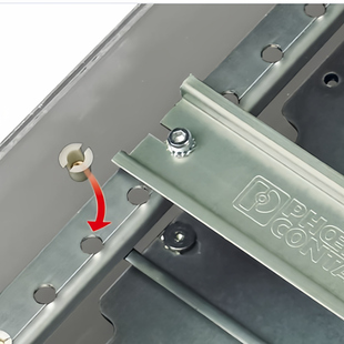 菲尼克斯NS 35/ 7,5 PERF 2000MM - DIN导轨 有孔 0801733