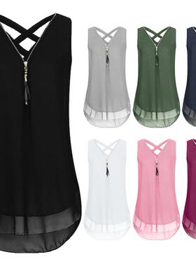 VestDress Top Casual female Nursing Maternity Dresse宽松背心