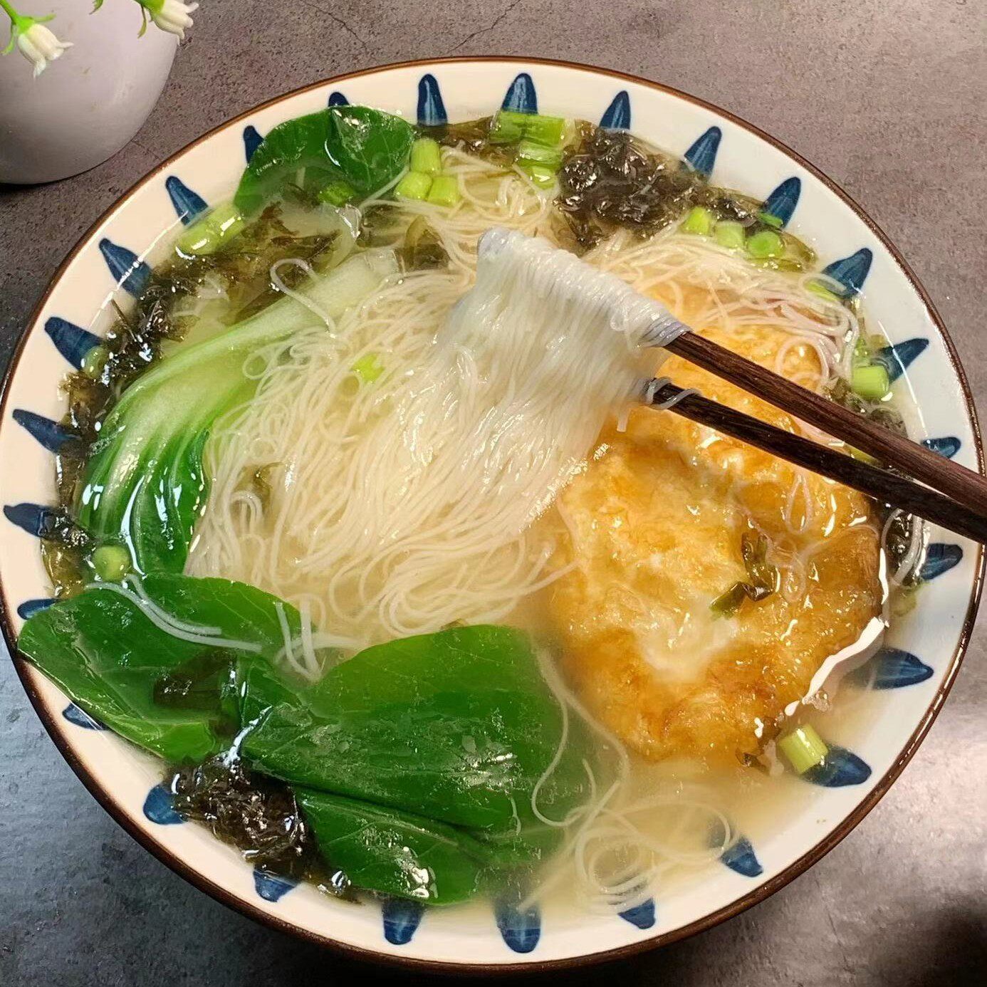 拾味匠手工发酵面空心挂面细面条