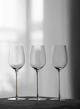 雷司令家用彩色水晶专业葡萄酒杯