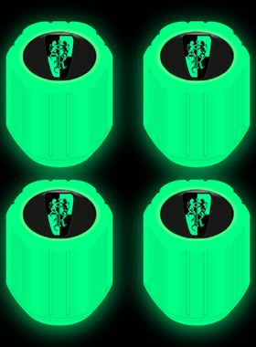 适用荣威rx5plus i5 i6 rx3 rx8 eMAX汽车轮胎夜光气门嘴芯帽盖子