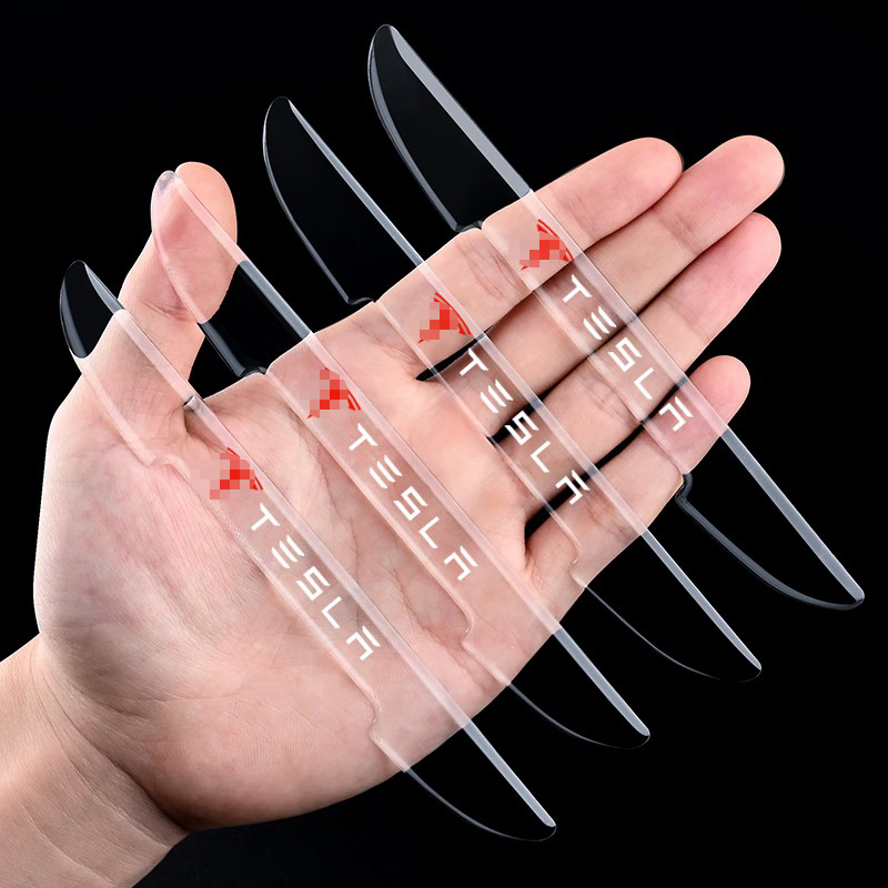 特斯拉model 3车门防撞条X S Y透明车身防刮擦磕碰汽车身保护胶贴