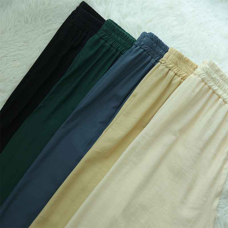(折扣价)百搭人棉混纺松紧腰衬裤内搭打底汉服女舒适裤子宋裤,女装/女士精品,汉服半身裙,淘宝优惠券,粉丝福利购,淘宝优惠卷