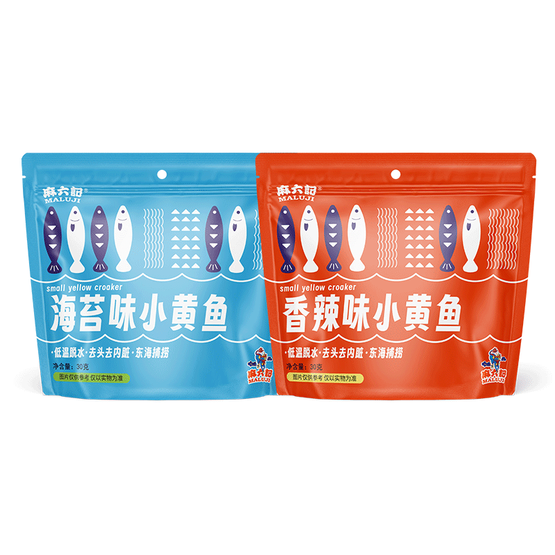 麻六记香酥小黄鱼袋装即食