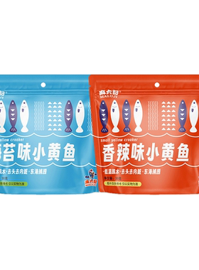 麻六记香酥小黄鱼袋装即食
