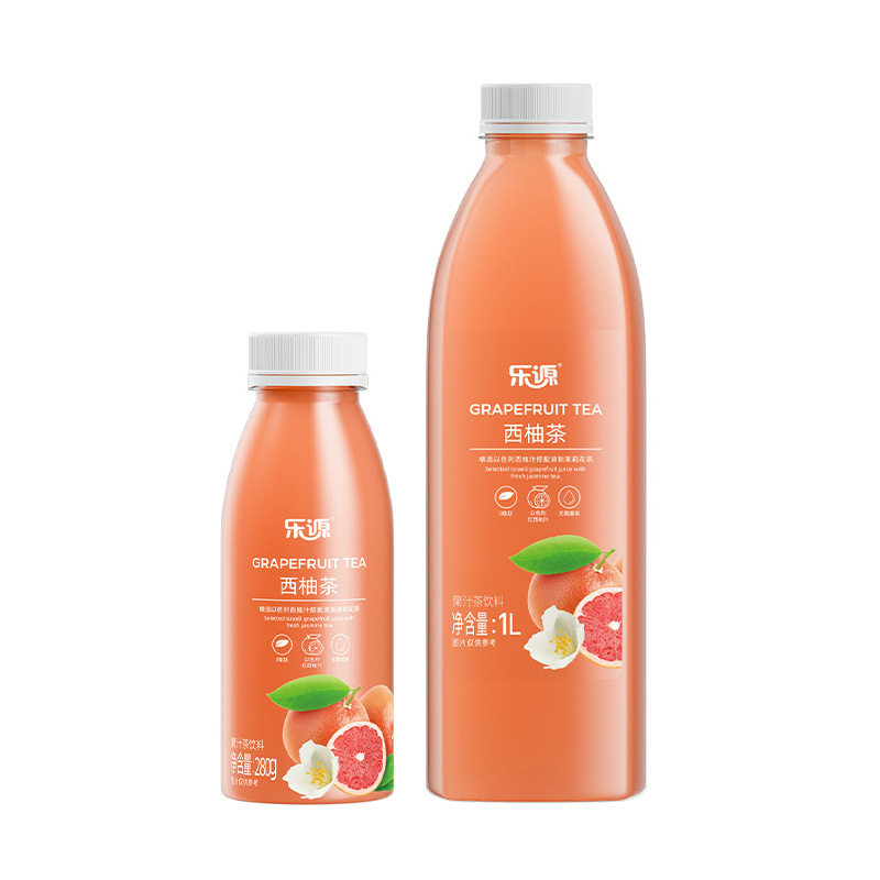 乐源西柚茉莉花茶富含维C果汁茶饮料0脂果汁西柚汁