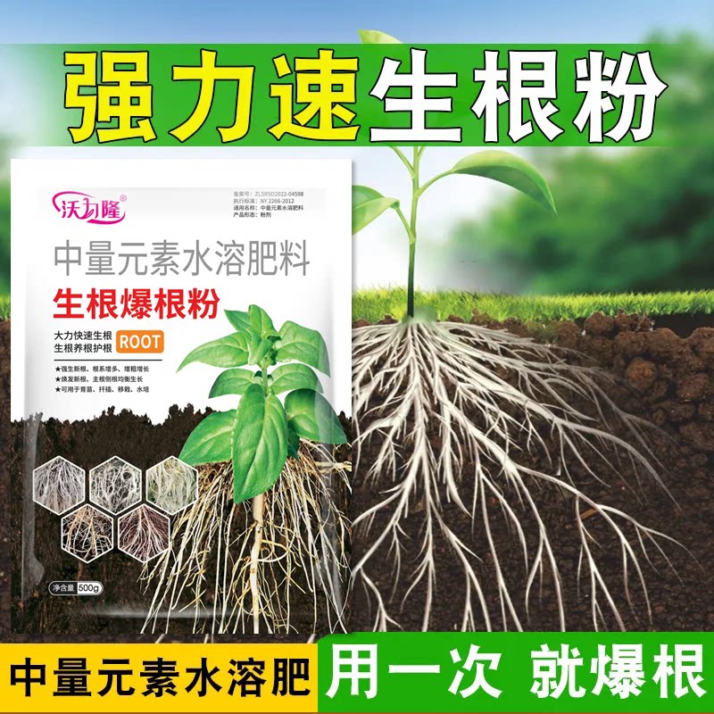 快速生根粉扦插育苗植物通用强力速效生根大树果树移栽发根包邮