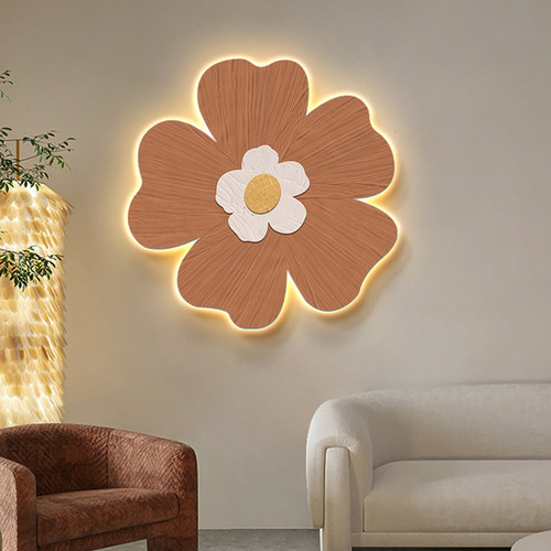 温馨花卉玄关卧室LED灯画