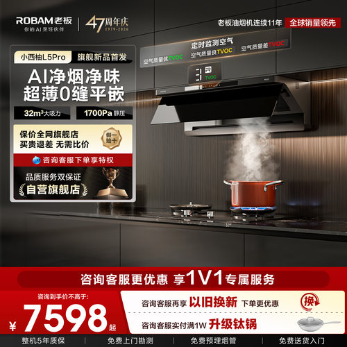 【液化气备用】老板油烟机
