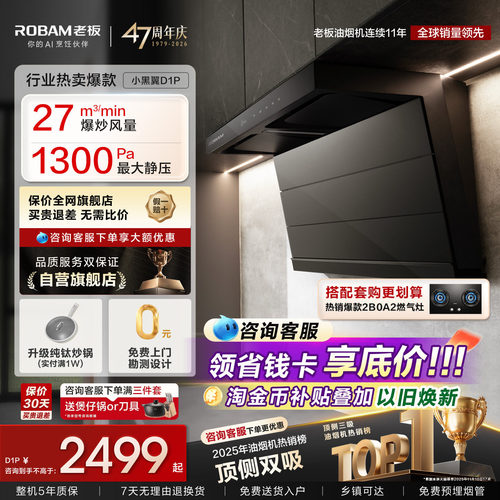 热销第一！老板小黑翼D1P升级款