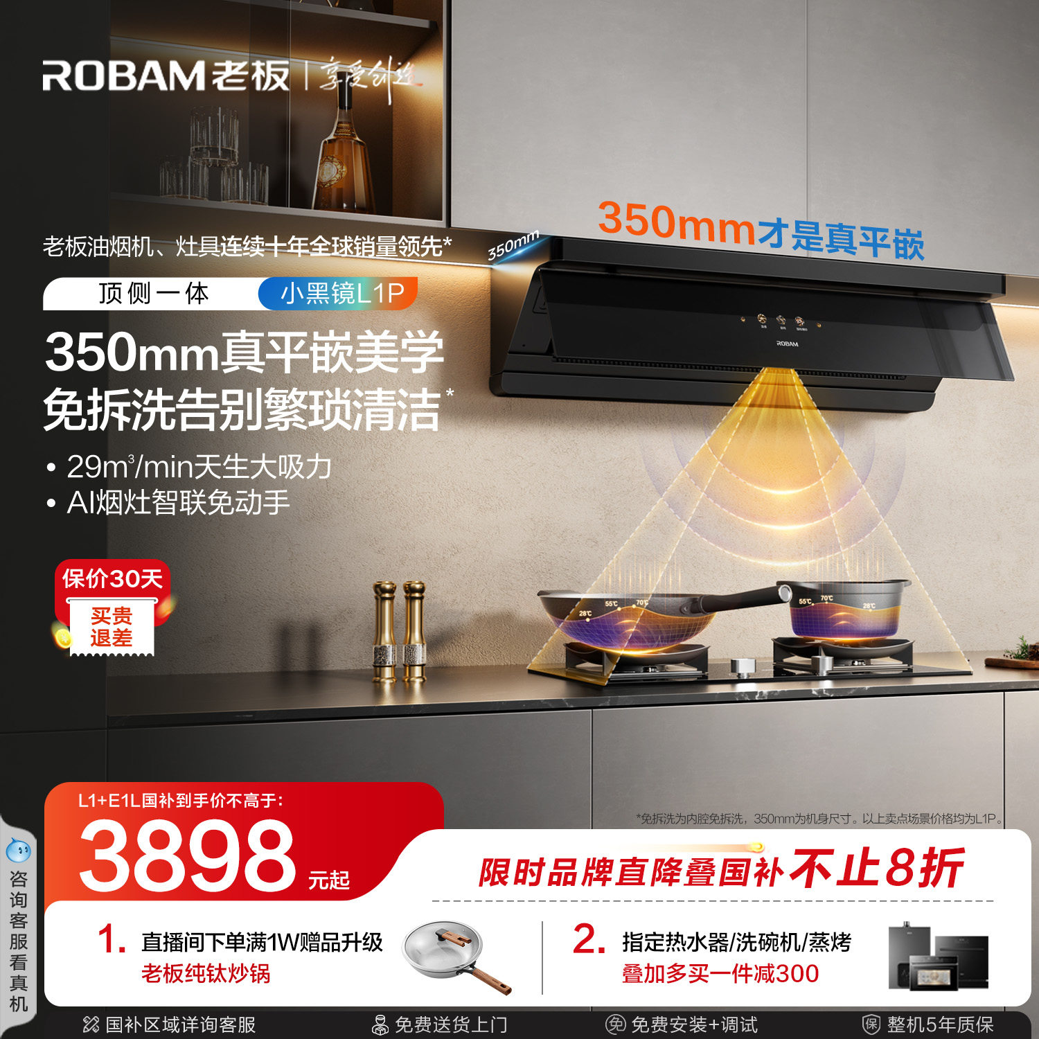 【官方正品】小黑镜L1P套装