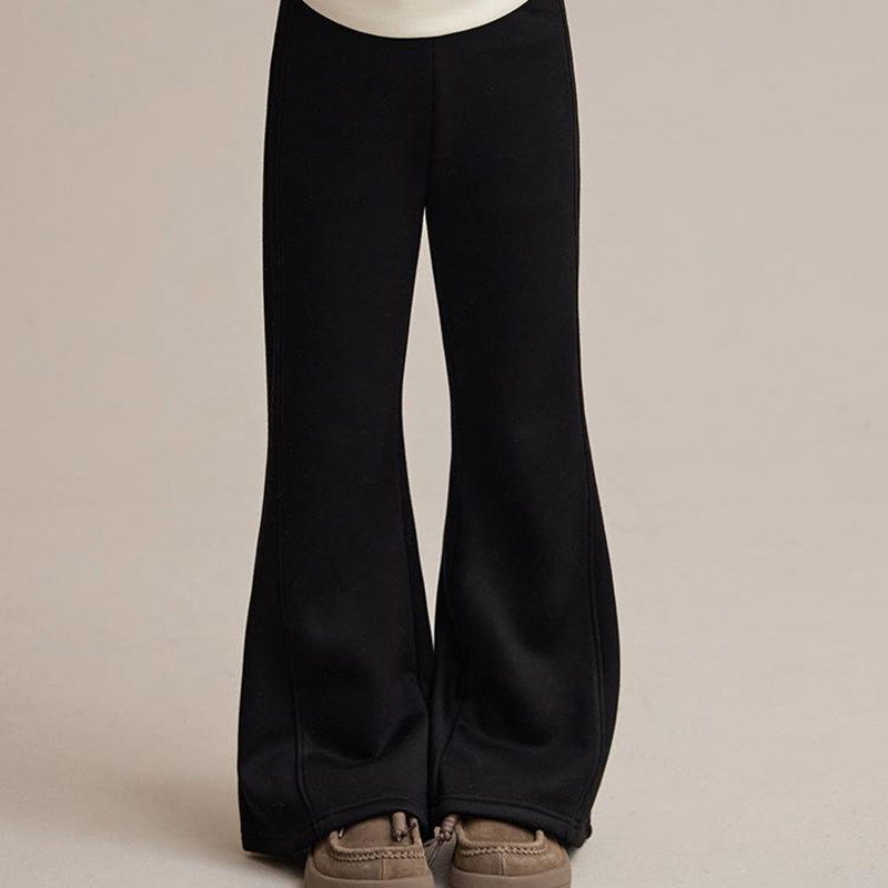 韩版女童加绒裤子2026新款洋气儿童加厚喇叭裤女孩宽松冬季休闲裤,童装/婴儿装/亲子装,裤子,淘宝优惠券,粉丝福利购,淘宝优惠卷