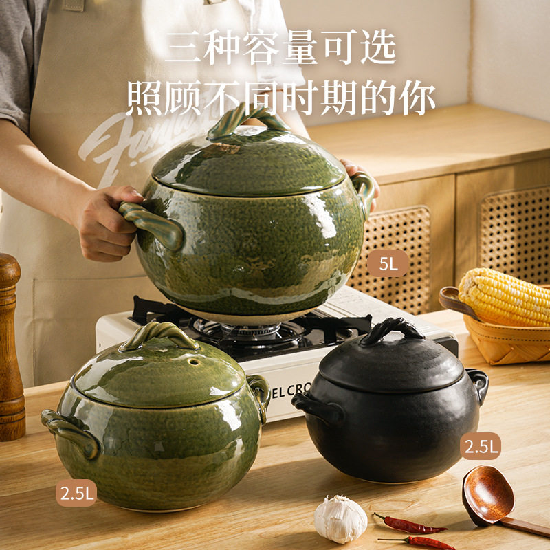 砂锅热卖榜第一名日式家用耐高温汤锅煲汤燃气灶专用干烧不裂炖锅图片