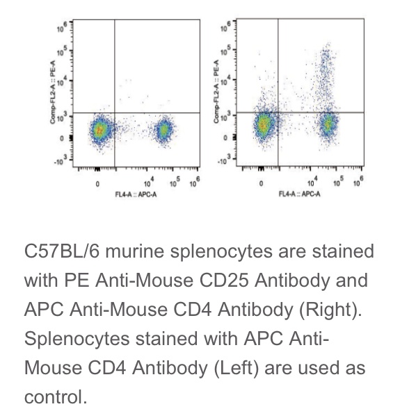 Elabscience®热销抗体 鼠属Treg细胞 PE抗鼠CD25抗体[PC-61.5.3]