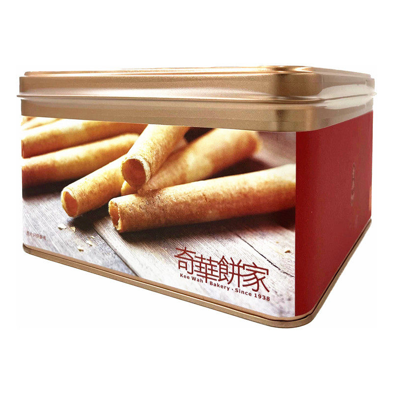香港进口糕点礼盒 奇华黄油鸡蛋卷400g礼盒装 奇华饼家传统糕点