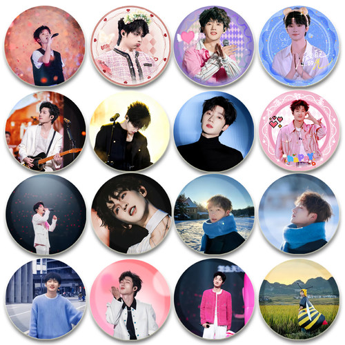 种地吧蒋敦豪吧唧58mm马口铁胸章谷子挂件明星应援周边痛包徽章