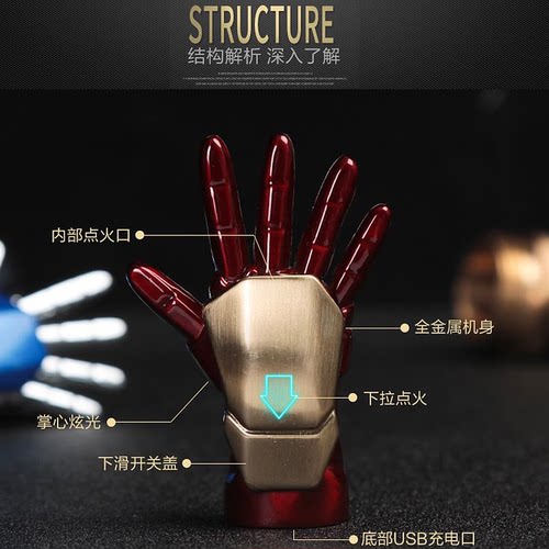 钢铁侠手掌点火器漫威