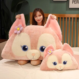 玲娜贝儿抱枕靠枕床头大靠背软包靠垫女孩睡觉抱可爱卡通枕头宿舍