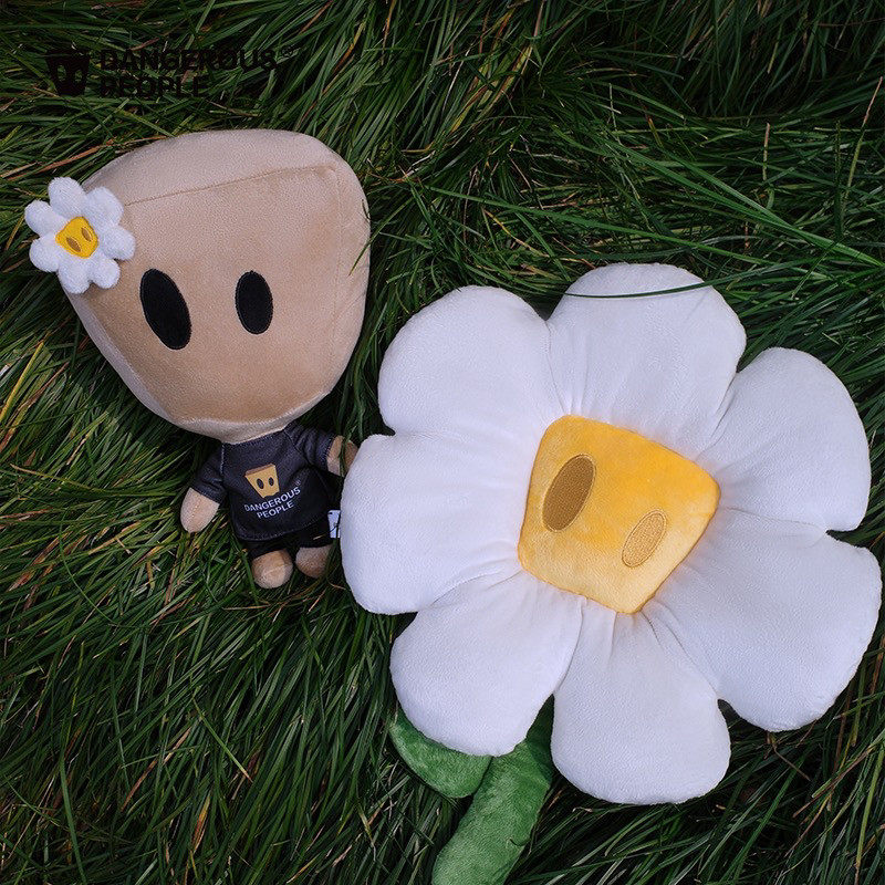薛之谦dsp纸袋人花朵毛绒小D玩偶周边娃娃挂件娃衣毛绒玩具送朋友