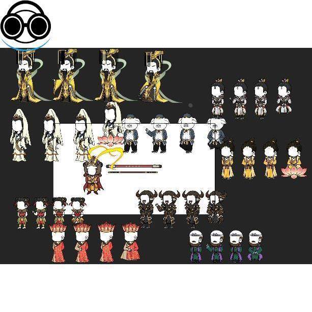 An沙雕动画素材，10个西游记人物,商务/设计服务,设计素材/源文件,淘宝优惠券,粉丝福利购,淘宝优惠卷