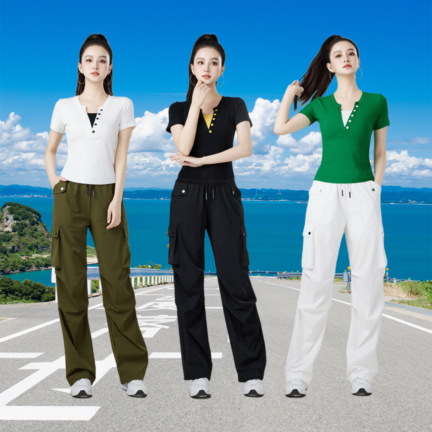 25年春季新款广场舞运动服套装