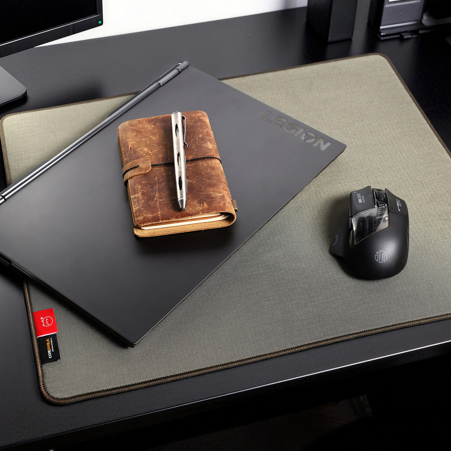 猫虎兽鼠标垫CORDURA耐磨加厚办公游戏电脑桌垫简约笔记本垫子